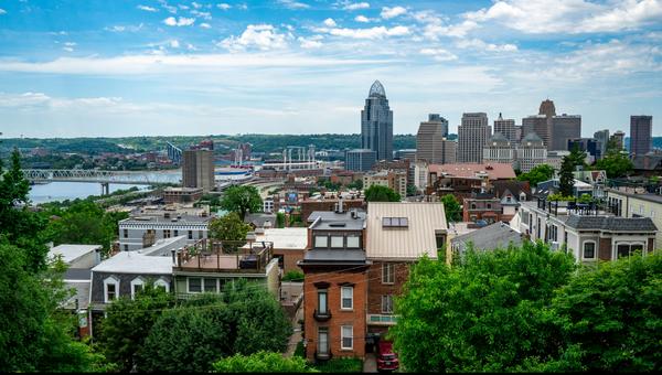 Cincinnati, OH skyline