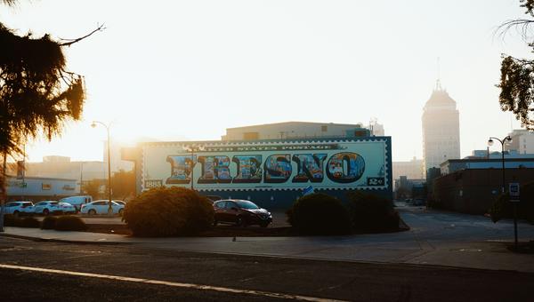 Fresno, CA skyline