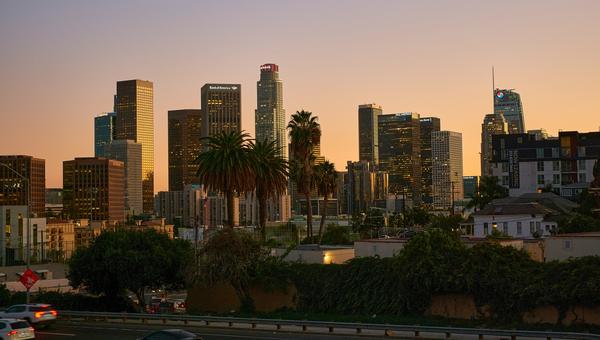 Los Angeles, CA skyline
