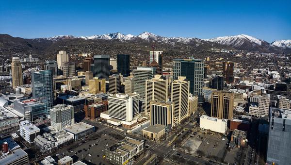 Salt Lake City, UT skyline